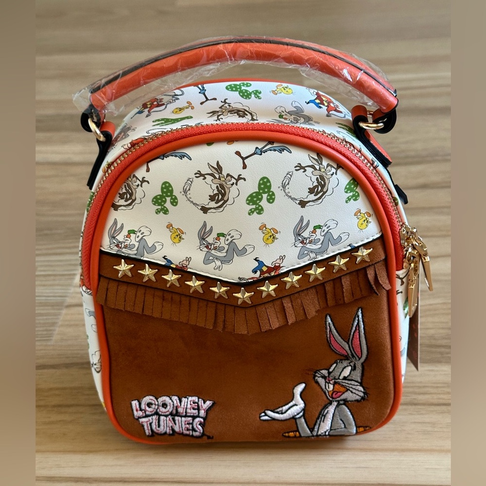 Looney Tunes Mini Fringe Backpack
